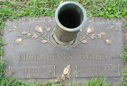 Nora Frances <I>Sadler</I> Epps Farley 