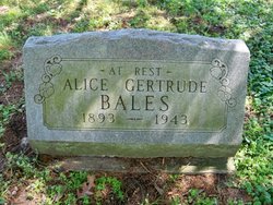 Alice Gertrude Bales 