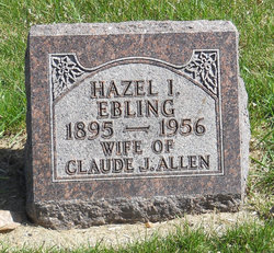 Hazel Irene <I>Ebling</I> Allen 