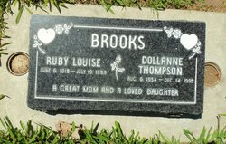 Ruby Louise <I>Arnold</I> Brooks 