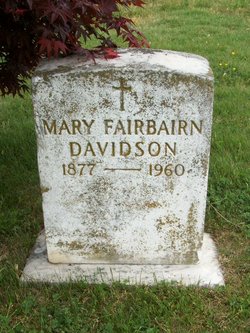 Mary <I>Fairbairn</I> Davidson 