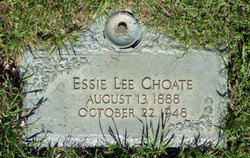 Essie Lee <I>Martin</I> Choate 