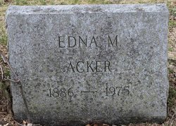 Edna J. <I>Miller</I> Acker 