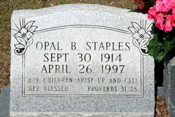 Opal B. Staples 