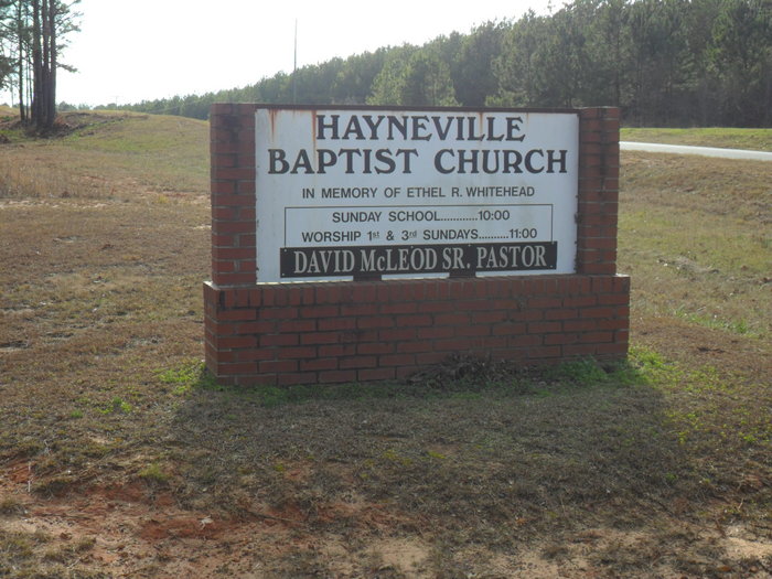 Hayneville Baptist Church Cemetery