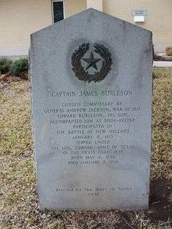 Capt James B. Burleson Sr.