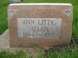 Ann <I>Littig</I> Allen 