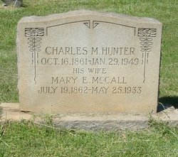Mary Elizabeth <I>McCall</I> Hunter 