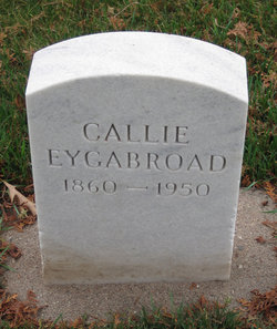 Elizabeth Callie <I>Andrews</I> Eygabroad 