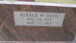 Gerald W Davis 