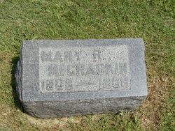 Mary E <I>Ralston</I> McCrackin 