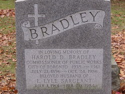 Harold Douglas Bradley 