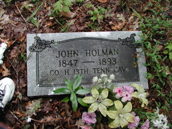 Pvt John Holman 