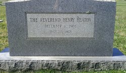 Rev Henry Heaton 