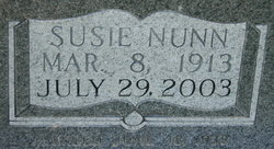 Susie <I>Nunn</I> Harbison 