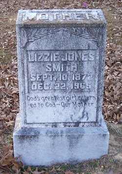 Tennessee Elisabeth “Lizzie” <I>Jones</I> Smith 