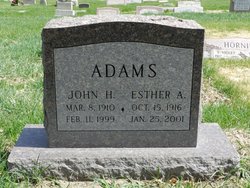 Esther Augusta <I>Rallens</I> Adams 