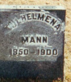 Wilhelmena Henrietta <I>Turschman</I> Mann 