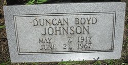 Duncan Boyd Johnson 