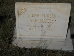 Irene P “Purser” Abernathy 
