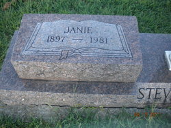 Janie Adair <I>Armstrong</I> Stevenson 