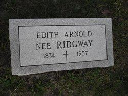 Edith <I>Ridgway</I> Arnold 