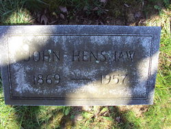 John Snodgrass Henshaw 
