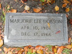 Marjorie Lee <I>Higginbotham</I> Dobson 