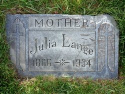Julia <I>Dawidowski</I> Lange 