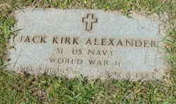 Jack Kirksey “Kirk” Alexander 