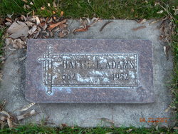 Hattie L Adams 