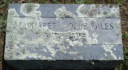 Margaret <I>Moore</I> Giles 
