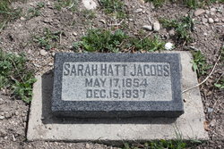 Sarah <I>Hatt</I> Jacobs 