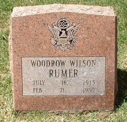 Woodrow Wilson Rumer Sr.