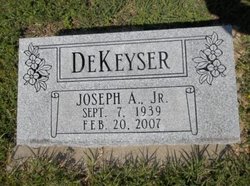 Joseph Arthur “Joe” Dekeyser Jr.