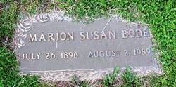 Marion Susan Bode 