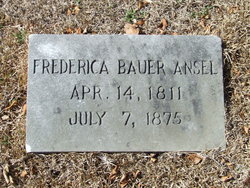 Frederica <I>Bauer</I> Ansel 