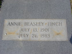 Annie <I>Beasley</I> Finch 