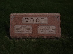Mary Hattie <I>Balcom</I> Wood 