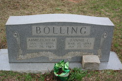 Fannie G. <I>Green</I> Bolling 