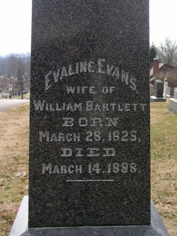 Mrs Evaline <I>Evans</I> Bartlett 