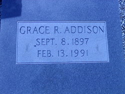 Grace <I>Robertson</I> Addison 