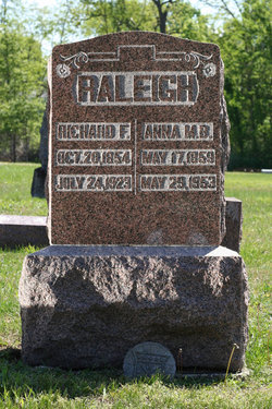 Anna Maria Bailey <I>Spence</I> Raleigh 
