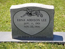 Edna <I>Addison</I> Lee 