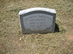 Emma Gertrude <I>Hamilton</I> Ainsworth 