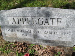 Elizabeth <I>West</I> Applegate 
