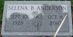 Selena B <I>Barnes</I> Anderson 