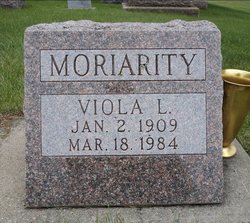 Viola L <I>Tucker</I> Moriarity 