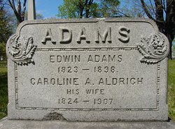 Caroline A. <I>Aldrich</I> Adams 