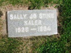 Sally Jo <I>Stine</I> Kaler 